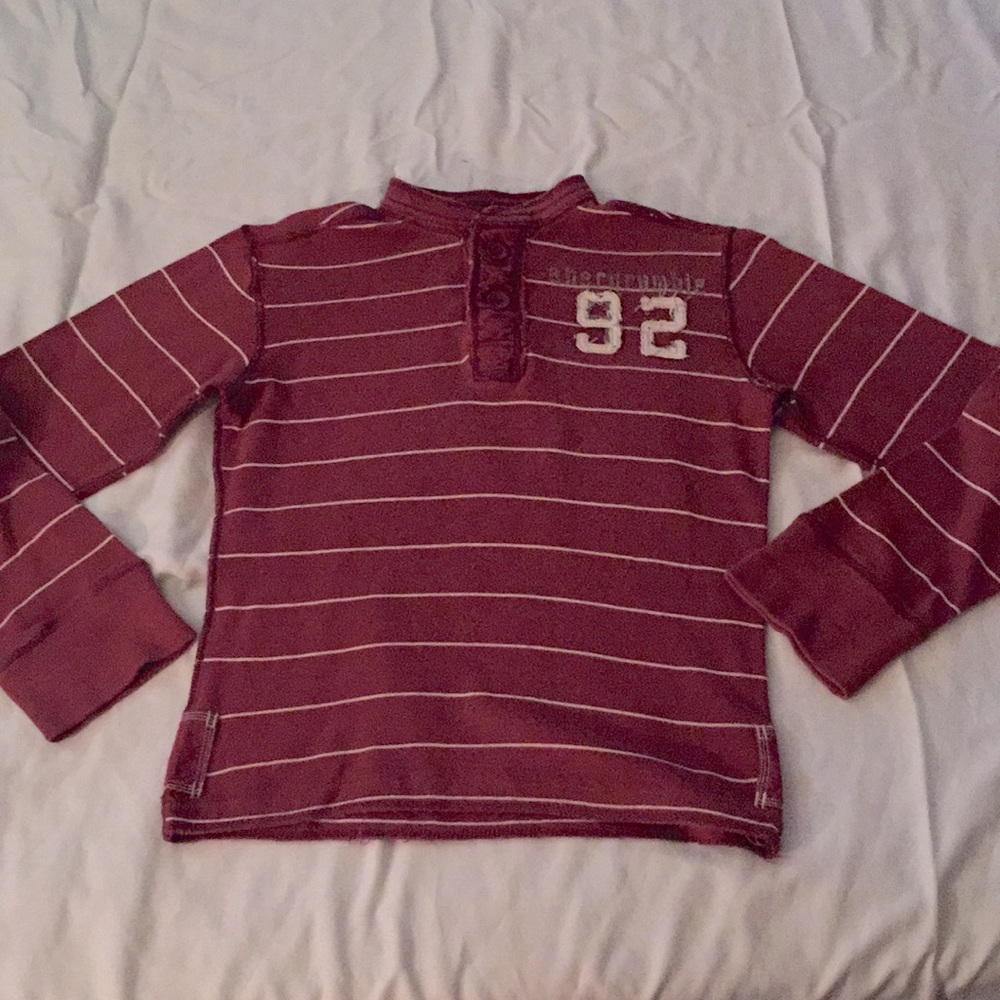 Abercrombie Boys small long sleeve shirt